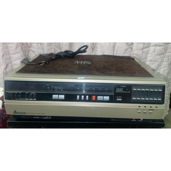 Vintage Mitsubishi VHS Player
