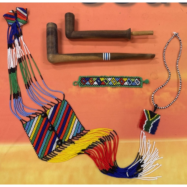 First Nations Artwork- Indigenous Beaded & Carved  Jewelry & Wooden Pipes