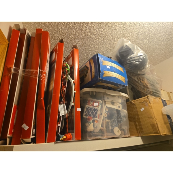 Mystery Holiday Collection #3 - Large Nutcracker, Ceramic Village Decor & More 