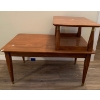 Image 2 : Set of 2 Side Tables (Largest 30W, 24T) 