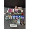 Image 2 : Craft Supplies and Collectibles Lot with Pens and Figurine