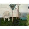 Image 1 : Summer time lot, coolers, garden hose, garden tools and patio chairs 