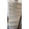 Image 3 : Totetacular Collection - Metal Garment Rack White Hangers & Totes - Assorted Sizes & Styles