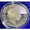 Image 3 : 2006 Queen Elizabeth II 80th Birthday Silver Proof Five Pound Coin