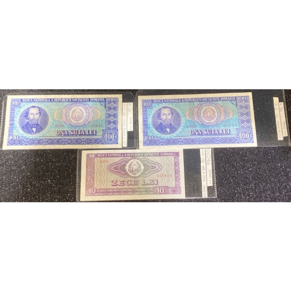 Collection of Romanian Paper Money