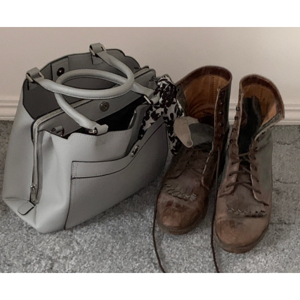 Ladies Fashion Accessories - Steve Madden Handbag Shoes Size 8