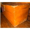 Image 2 : Vintage Handmade Solid Wood Tool Box w/ Insert  Storage Solutions Wooden Box