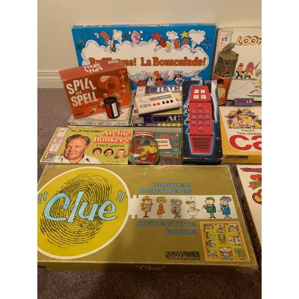 Vintage Board Games and Card Games