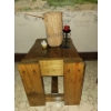 Image 5 : Retro Velvet Upholstered Accent Chair w/ Matching Rocking Chair & End Table