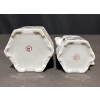 Image 9 : Japanese Porcelain Tea Set With Bird and Floral Motif, 8 Pieces