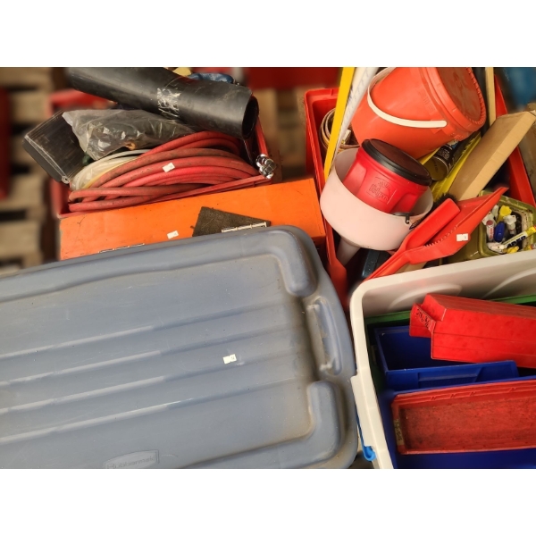 Orange Parts Drawer 22 W, 6 D, 12 T, Gloves, Safety Glasses, Plastic Part Bins and More!