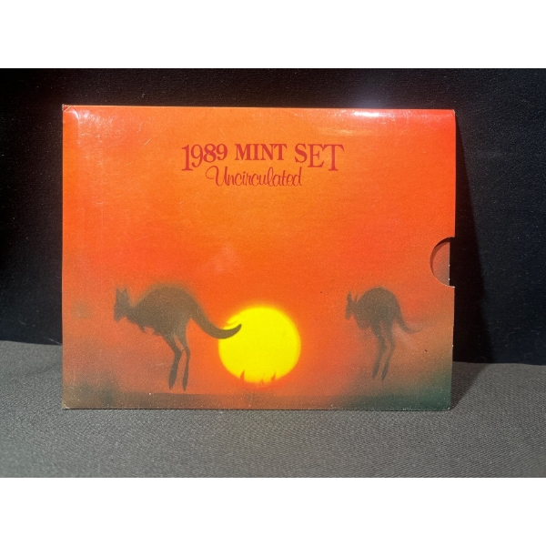 Uncirculated 1989 Australian Mint Coin Set