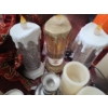 Image 2 : Home Decor Includes: Faux Candles, Light Up Table Runner, Snowman Lights