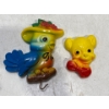 Image 1 : Chalk Animals, Cartoon Bear and Bird Wall Hangings
