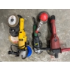 Image 1 : Selection of 3 Grinders & Air Polisher Dewalt & Milwaukee
