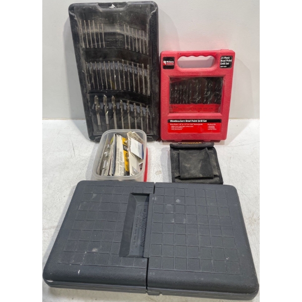 Selection of Drill Bits W/ Tool Kit