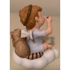 Image 3 : Franklin Mint Almost Angels Porcelain Baby Boy w/ Half a Halo 4T