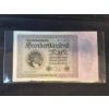 Image 1 : 1923 German 100,000 Mark Banknote in Protective Sleeve