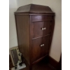 Image 1 :  antique grandma phone cabinet great for liquor cabinet 45” height 24” depth width 17” wide