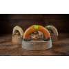 Image 3 : Four Vintage Cast Iron Hand Irons with Wooden Handles