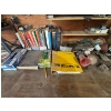 Image 1 : several auto repair manuals guides, vintage, craftsman, toolbox, and lockbox, miscellaneous items,