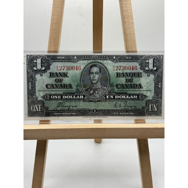 1937 $1 Bank of Canada note uncirculated condition K/N2730046 