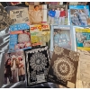 Image 4 : Rare Elizabeth Hiddleson Crochet  Designs Volume 34 & Vintage Fashion Knit Sweater Patterns Books.