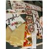 Image 3 : collection of Christmas signs and other seasonal signs for fall and Christmas as well as seasonal ta