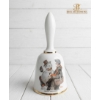 Image 3 : Porcelain Collector Bells , Artwork By Norman Rockwell, Manufactured By The Danbury Mint 1970s
