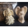 Image 2 : Basket 10 W, 8 D, 7 T and Collection of Resin Angels: Tallest- 6 T 