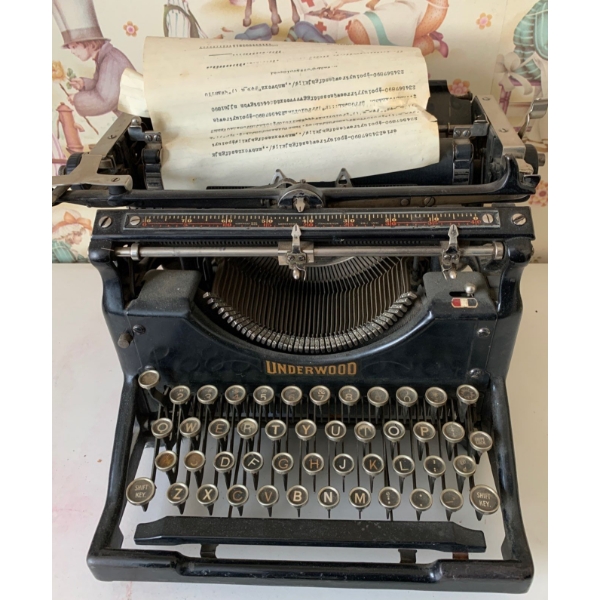 Antique Underwood Typewriter Made in USA