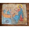Image 4 :  Jesus Christ With Apostles In A Boat, Prophet Elijah, Christ Pantocrator Icons On Leather