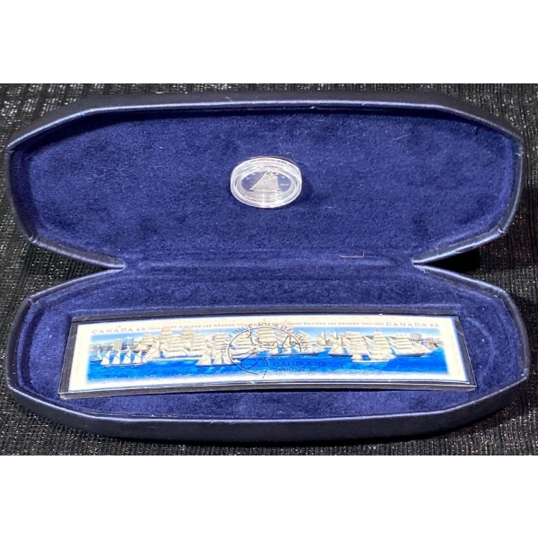 2000 Sterling Silver Dime & Stamp Set