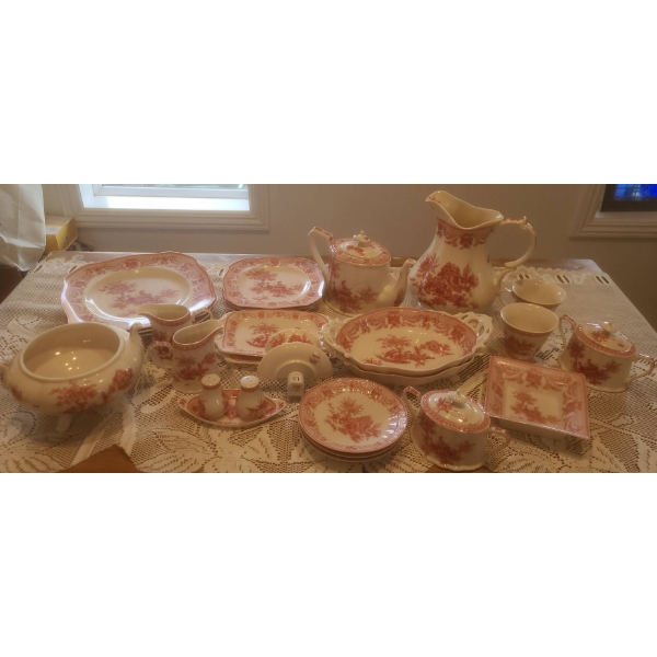 Skye McGhie Florence Fine Porcelain 27-Piece Dinnerware Set