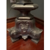 Image 4 : Tall Art Nouveau Style Solid Metal Lamp, ~ 6 Feet Tall 