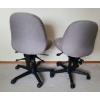 Image 2 : Trio of Office Chairs on Wheels (3 Total, One not Pictured) 