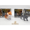 Image 2 : 6 Warrior Cats Miniature Figures with Original Boxes