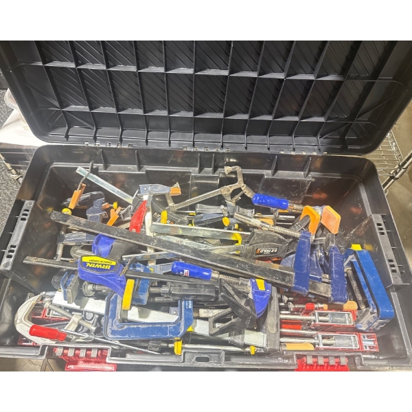 Large Collection of Clamps