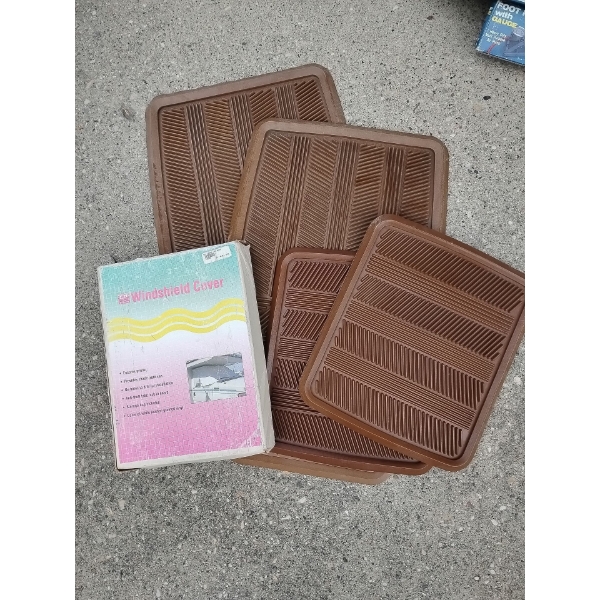 RV Essentials - Sky Light Air Exchange Leak Seal UV Deflector Floor Matts & More