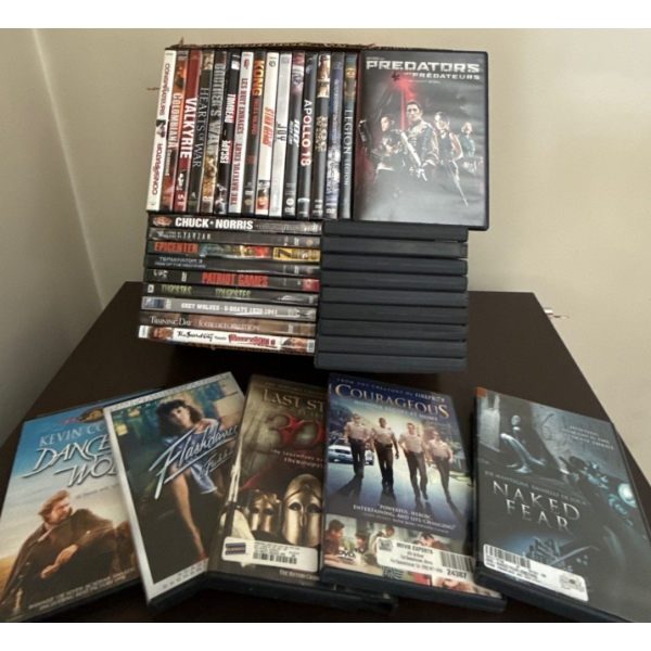 DVD Collections - Dances With Wolves Predators Flash Dance & More