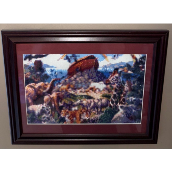 Framed Diamond Painting - Safari 22x18