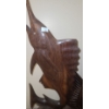 Image 2 : Wooden Carvings Tallest: Swordfish 21 T and Hammerhead Shark 11 W