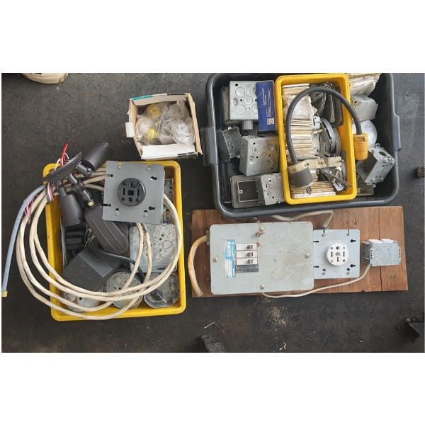 Electrical Boxes, Outlets, and Hardware