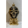 Image 1 : Faberge Egg Trinket Box made in Russia 6.5H