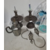 Image 2 : Metal Candlesticks 4.5 W, 9 T, Tallest Vase 5" Diameter Top, 10 T, Metal Teapot 6.5 T and More! 