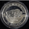 Image 1 : 2014 $10 Canada 99.9% Fine Silver Coin - The Bison (Royal Canadian Mint)