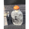 Image 4 : Artist: Hou Chang Yun "Landscape" Wang Xisan Ji School Reverse Painting Snuff Bottle