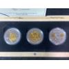 Image 2 : 2010 $5 Vancouver Maple Leaf Pure Silver 3-Coin Set 