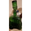 Image 2 : Italian Green Glass Coach Decanter, Painted Jug w/ Flowers 12 T, Straw Holders and More!