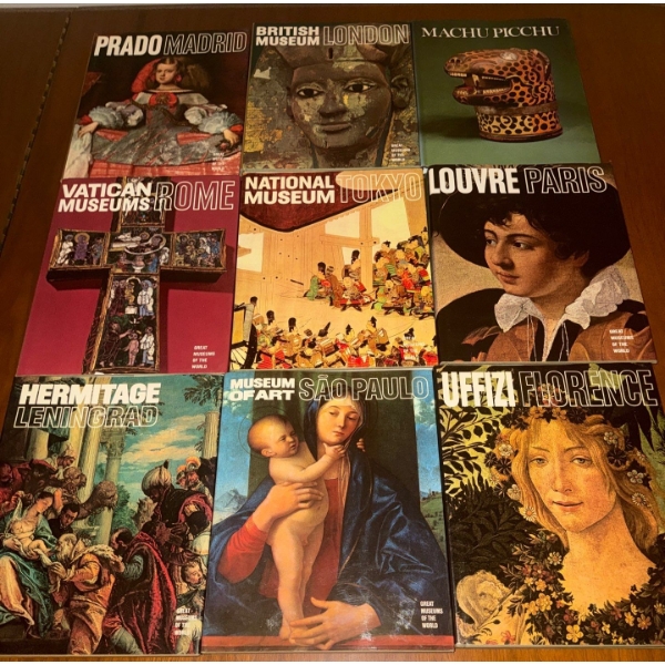 Museum Of Art Book Collection - Even Looks Like Art On The Shelf 